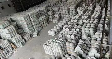 雅安 芝麻白挡车柱