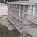 雅安 芝麻白圆形光面花瓶柱，栏杆