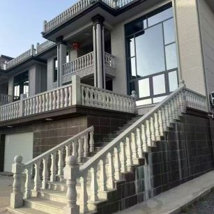 雅安 芝麻白别墅阳台栏杆，楼梯栏杆