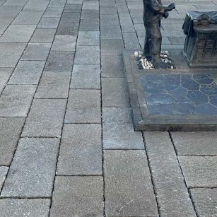 雅安仿古石铺装效果