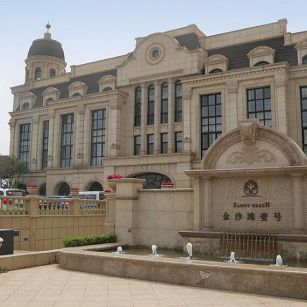 雅安花岗岩黄金麻建筑外墙干挂案例