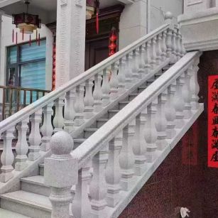 雅安 天然石材 阳台庭院护栏、栏杆