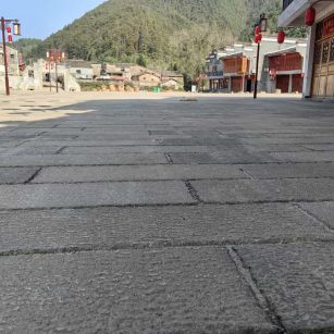 雅安仿古石铺装效果