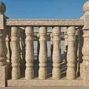 雅安 黄金麻栏杆（扶手，花瓶柱，将军柱）