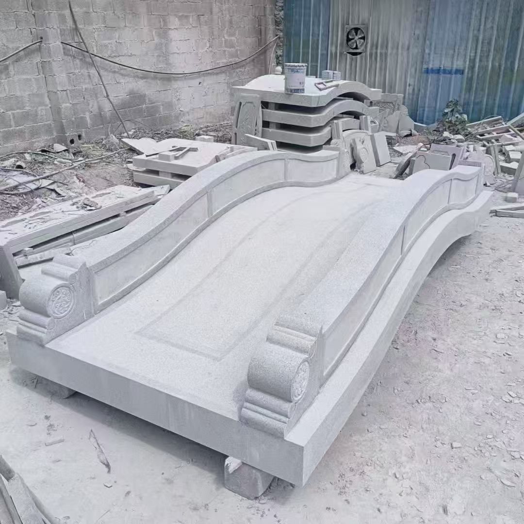 雅安 芝麻灰花岗岩园林景观 小石桥