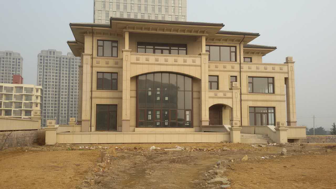 雅安黄金麻外墙案例