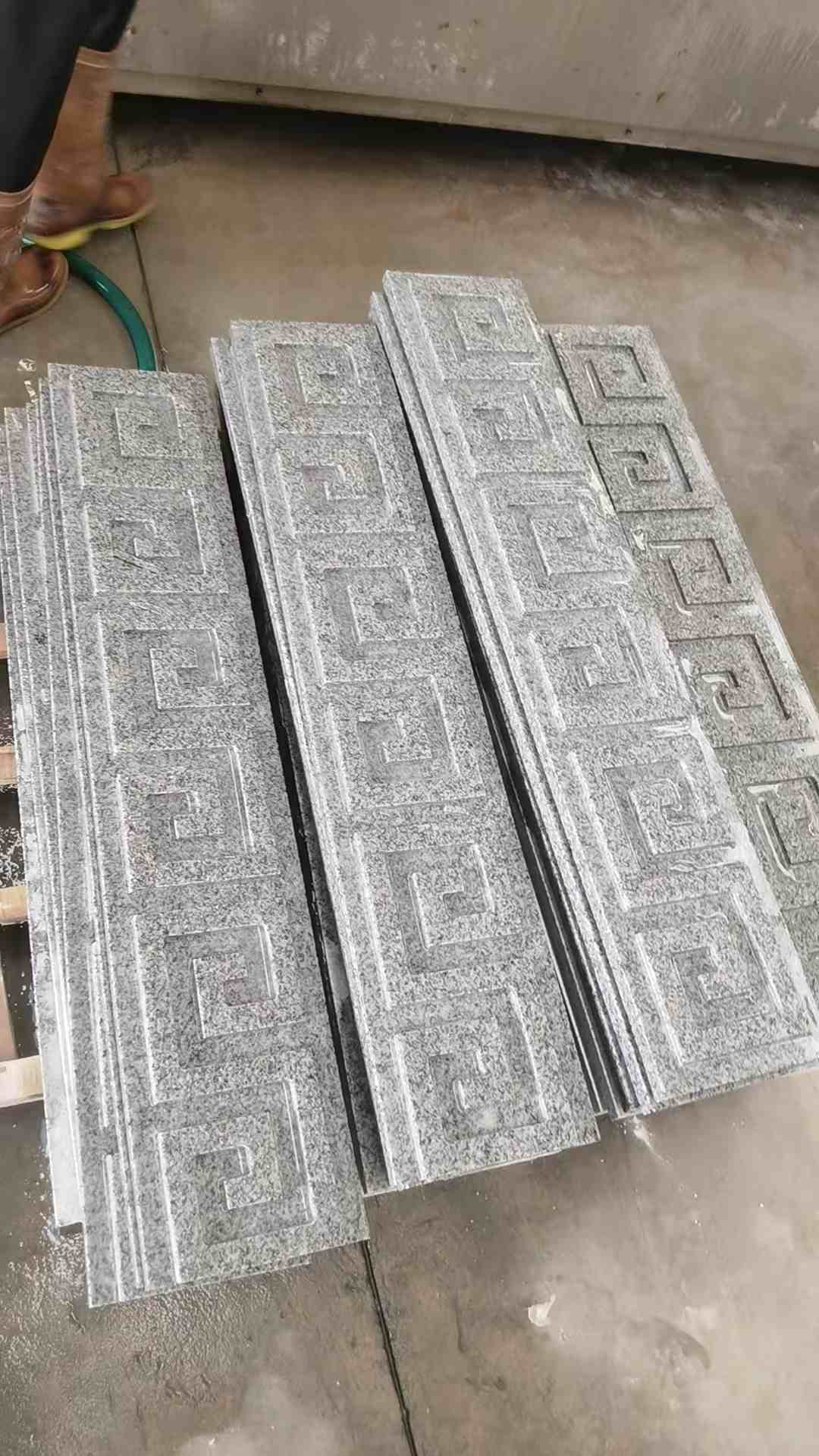 雅安 别墅回纹线条，雕刻