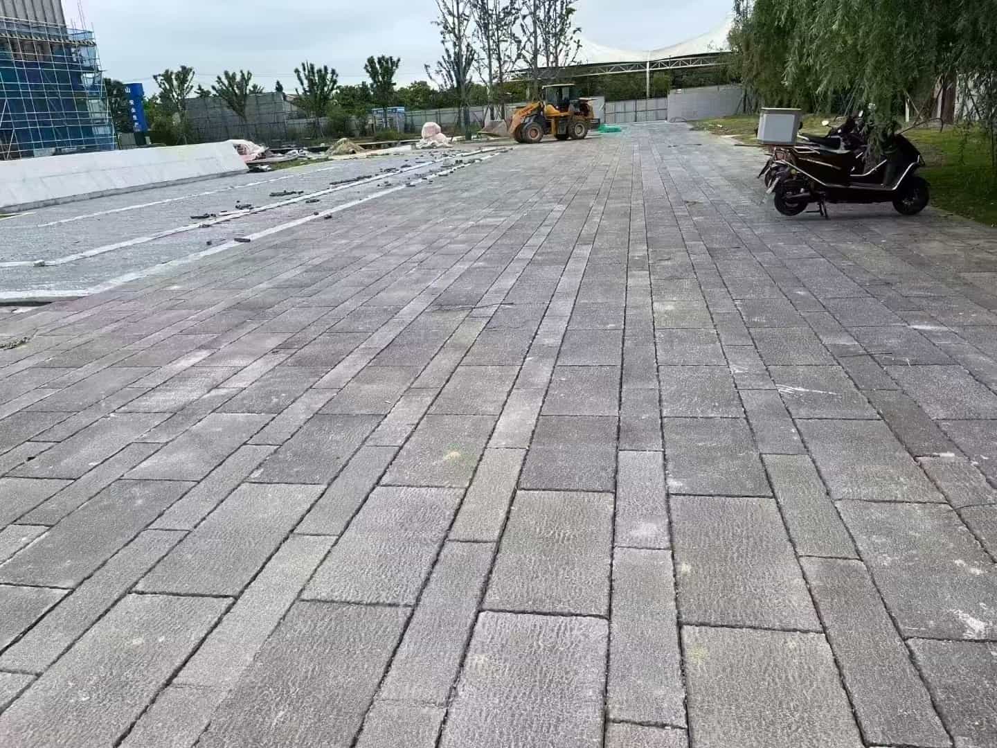 雅安仿古石铺装效果