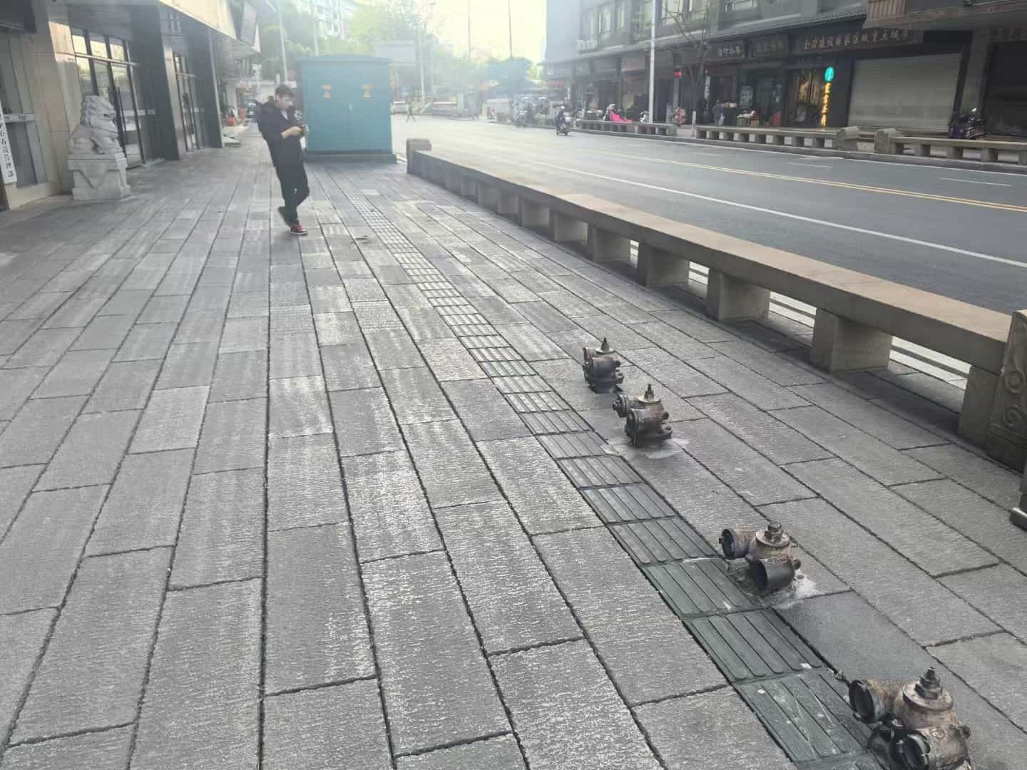 雅安仿古石铺装效果