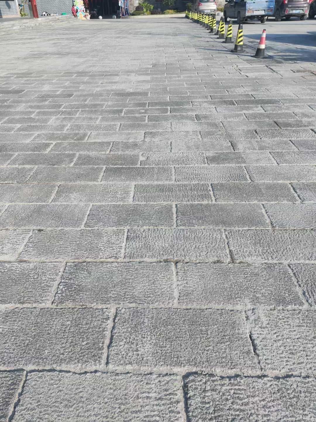 雅安仿古石铺装效果