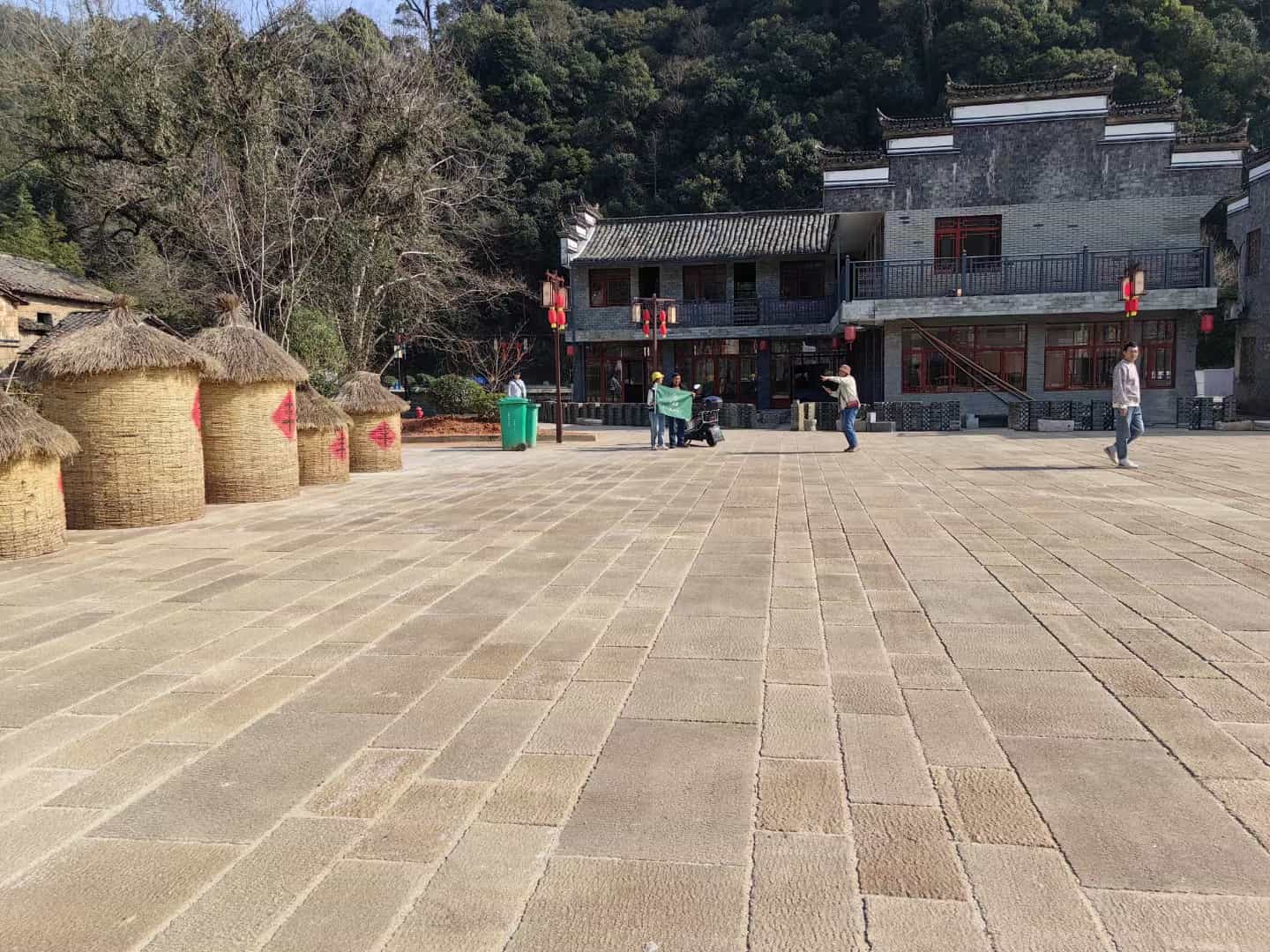 雅安仿古石铺装效果