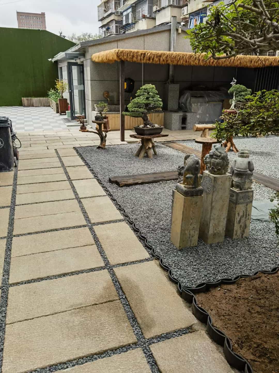 雅安仿古石铺装效果
