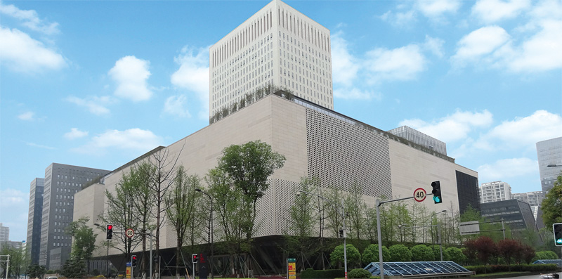 雅安花岗岩在外墙干挂案例