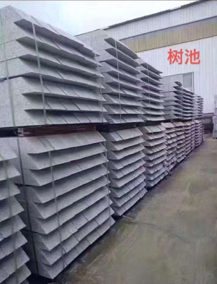 雅安 芝麻灰切头树池