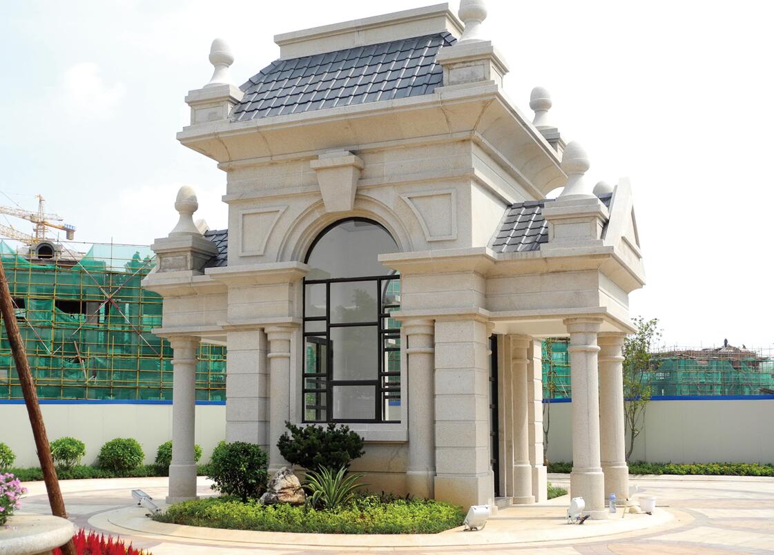 雅安花岗岩在建筑外墙的应用