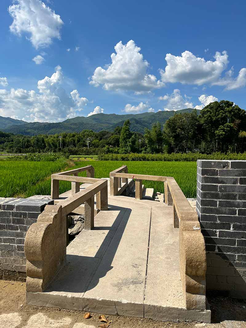 雅安花岗岩仿古石材景区使用案例