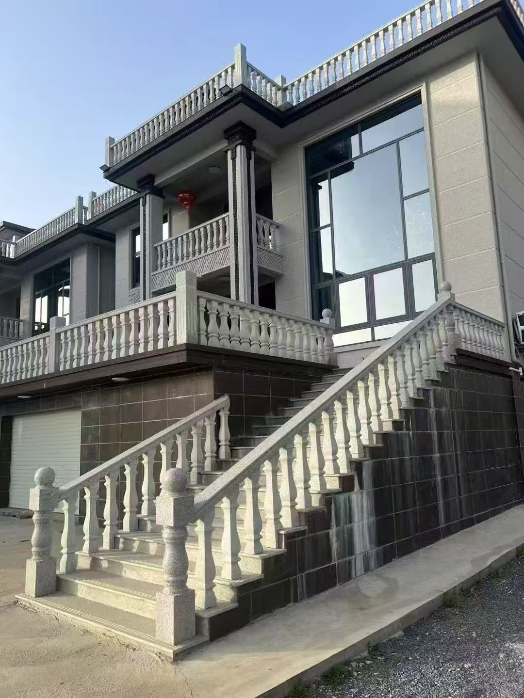 雅安 芝麻白别墅阳台栏杆，楼梯栏杆