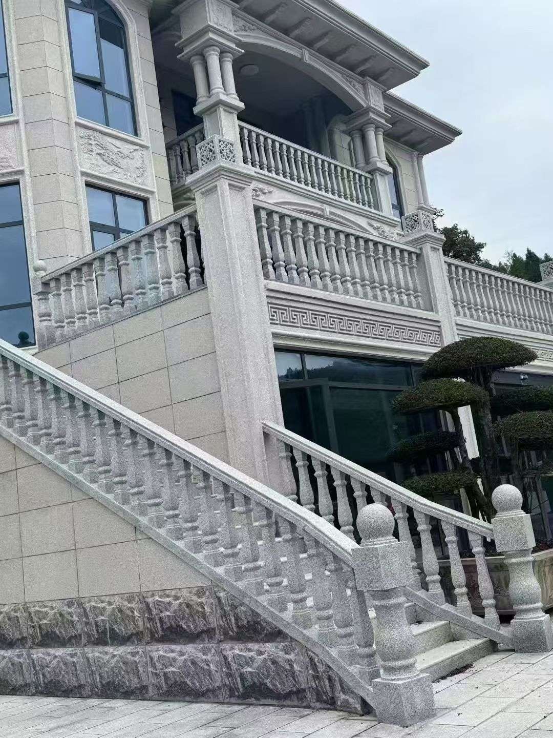 雅安 芝麻白别墅，栏杆