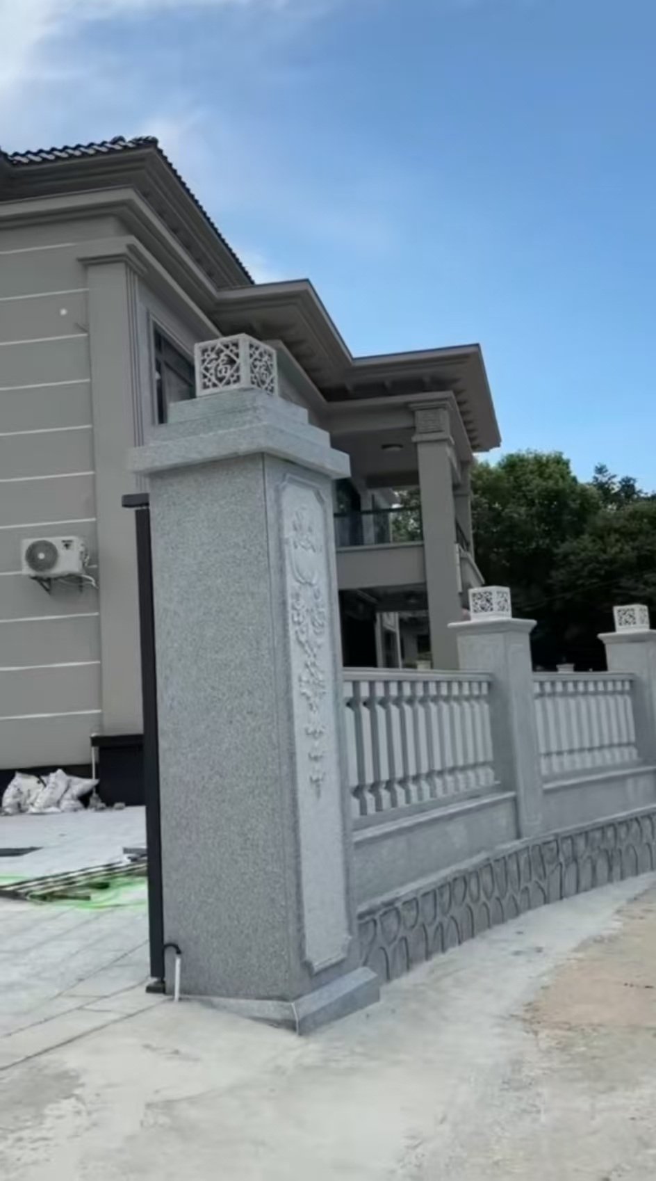 雅安 芝麻白别墅围墙栏杆，私人订制