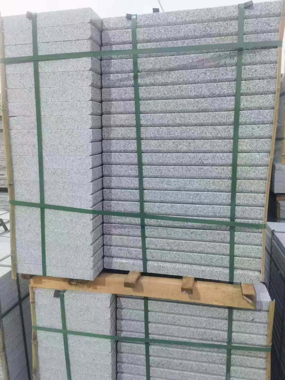 雅安 5公分芝麻白，倒斜角，室外楼梯踏步